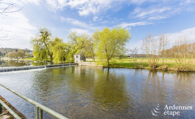 Spacious holiday home consisting of two adjoining buildings in Han-sur-Lesse for 13 people with indoor swimming pool