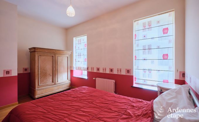 Spacious holiday home consisting of two adjoining buildings in Han-sur-Lesse for 13 people with indoor swimming pool