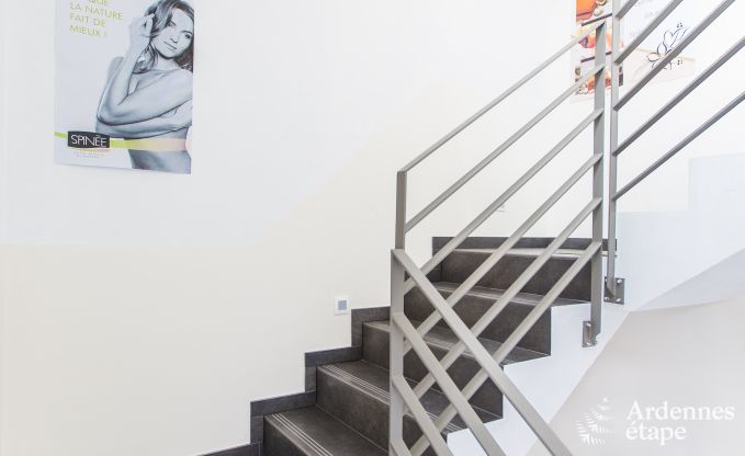 Spacious holiday home consisting of two adjoining buildings in Han-sur-Lesse for 13 people with indoor swimming pool