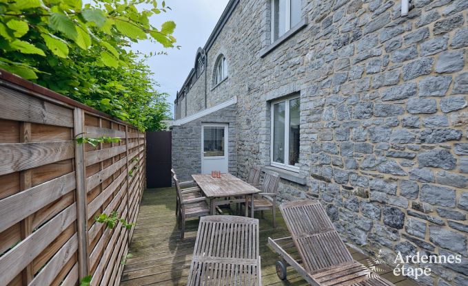 Spacious holiday home consisting of two adjoining buildings in Han-sur-Lesse for 13 people with indoor swimming pool