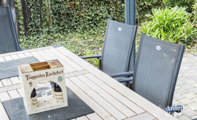 Spacious holiday home consisting of two adjoining buildings in Han-sur-Lesse for 13 people with indoor swimming pool