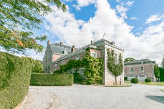 Castle stay in Hannut for 8 people in the Ardennes