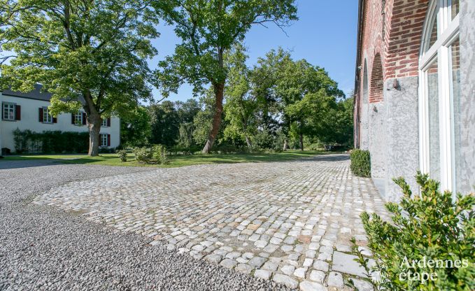 Holiday cottage in Hannut for 21 persons in the Ardennes