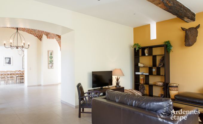Holiday cottage in Hannut for 21 persons in the Ardennes