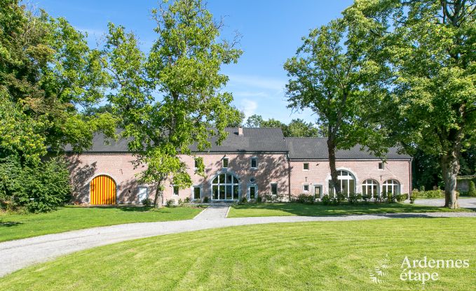 Holiday cottage in Hannut for 21 persons in the Ardennes