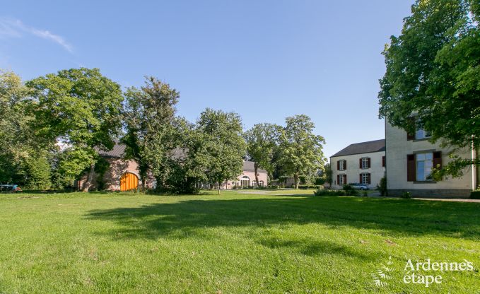 Holiday cottage in Hannut for 21 persons in the Ardennes