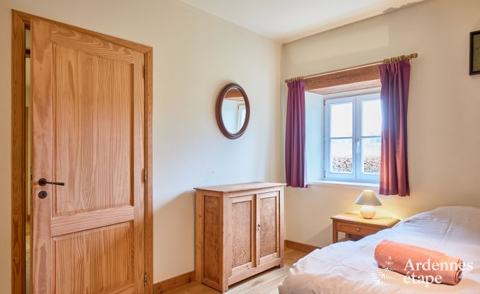 Cosy holiday home in Havelange for 10 people with garden and wood stove in the Condroz