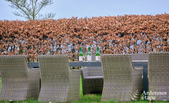 Cosy holiday home in Havelange for 10 people with garden and wood stove in the Condroz