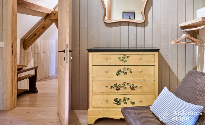 Cosy holiday home in Havelange for 10 people with garden and wood stove in the Condroz