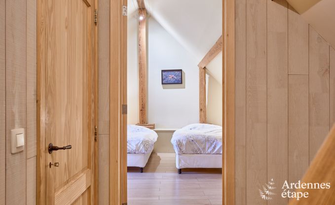 Cosy holiday home in Havelange for 10 people with garden and wood stove in the Condroz