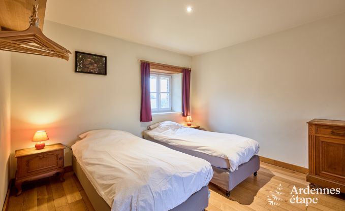 Cosy holiday home in Havelange for 10 people with garden and wood stove in the Condroz