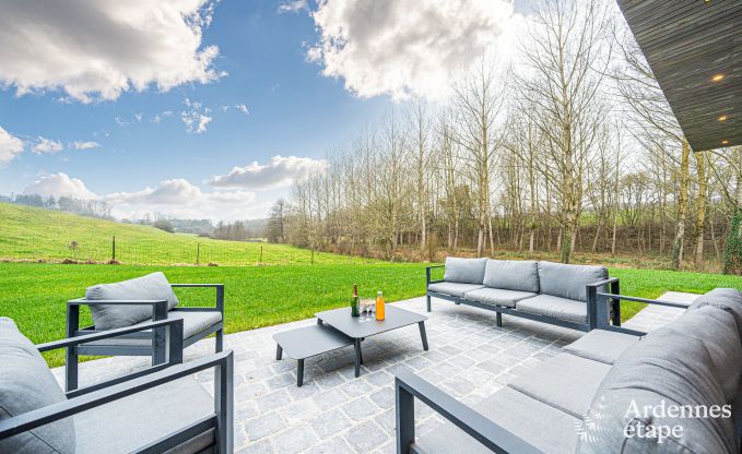 Luxury villa for 14 people in Havelange with private garden and modern amenities in the Ardennes