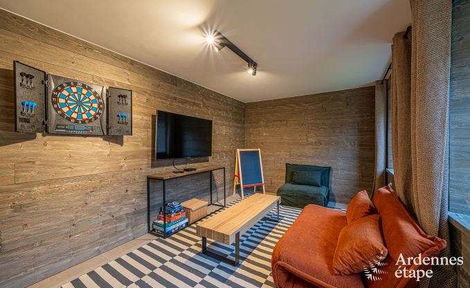 Luxury villa for 14 people in Havelange with private garden and modern amenities in the Ardennes