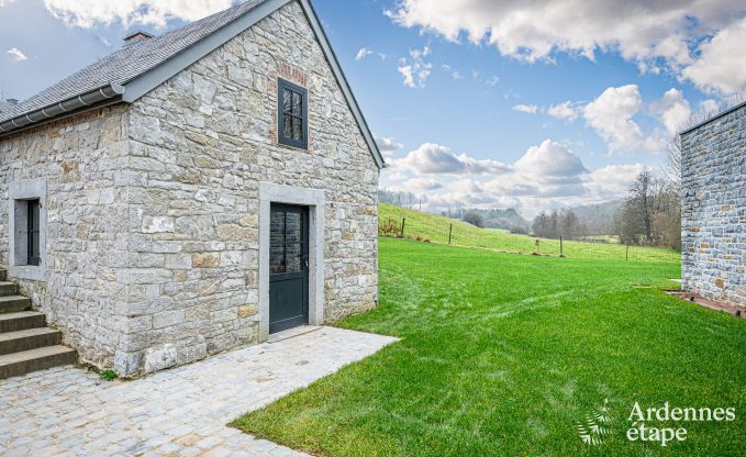 Luxury villa for 14 people in Havelange with private garden and modern amenities in the Ardennes