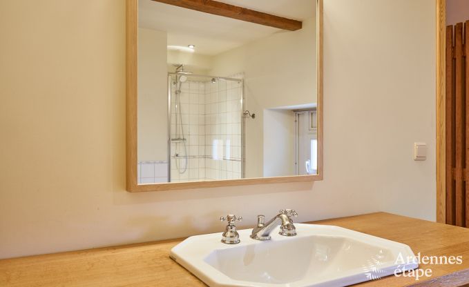 Cosy holiday home in Havelange for 10 people with garden and wood stove in the Condroz