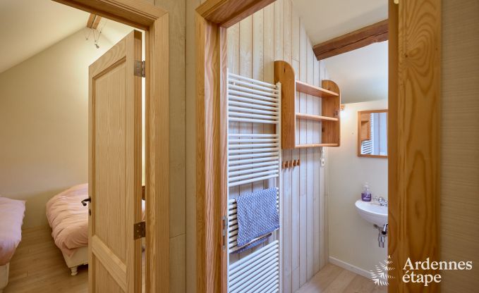 Cosy holiday home in Havelange for 10 people with garden and wood stove in the Condroz