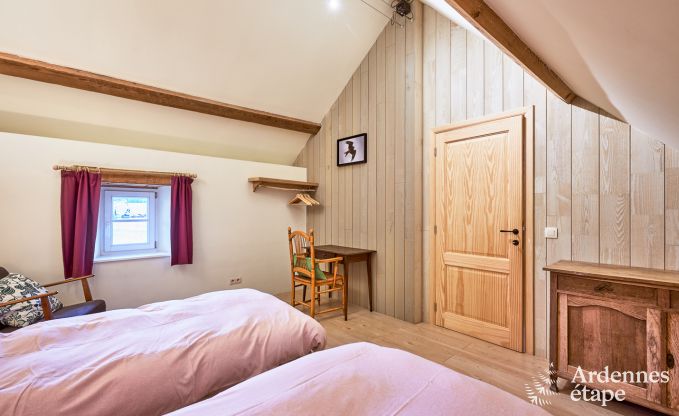 Cosy holiday home in Havelange for 10 people with garden and wood stove in the Condroz