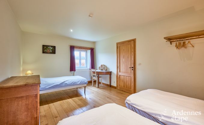 Cosy holiday home in Havelange for 10 people with garden and wood stove in the Condroz