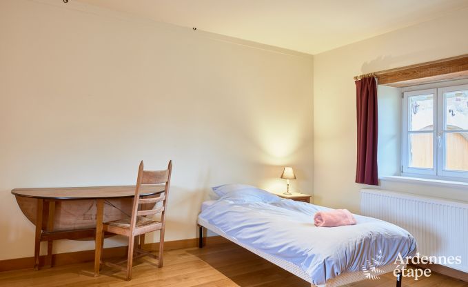 Cosy holiday home in Havelange for 10 people with garden and wood stove in the Condroz