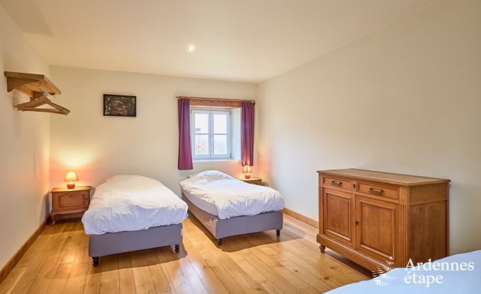 Cosy holiday home in Havelange for 10 people with garden and wood stove in the Condroz