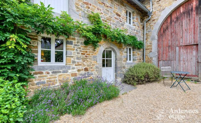 Cosy holiday home in Havelange for 10 people with garden and wood stove in the Condroz