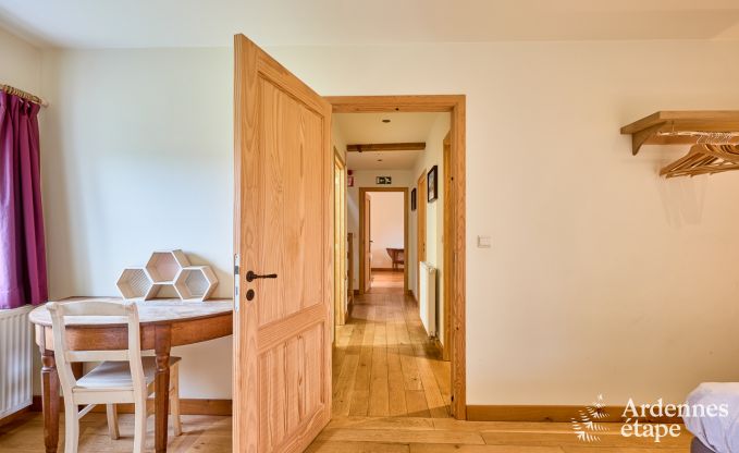 Cosy holiday home in Havelange for 10 people with garden and wood stove in the Condroz