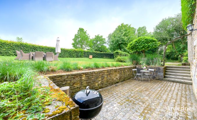 Cosy holiday home in Havelange for 10 people with garden and wood stove in the Condroz