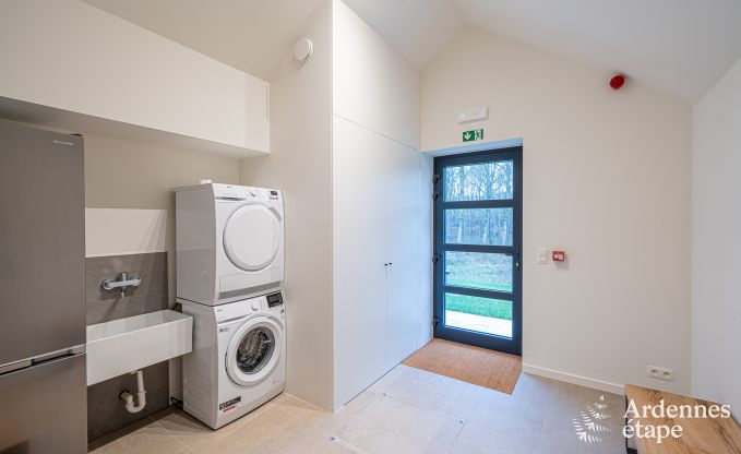 Luxury villa for 14 people in Havelange with private garden and modern amenities in the Ardennes