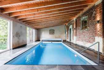 Large holiday home with excellent facilities for 23 people to rent in Aubel