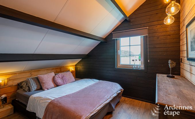 Charming holiday home in Herbeumont for 6 people with private garden, 3 bedrooms and wood pellet stove