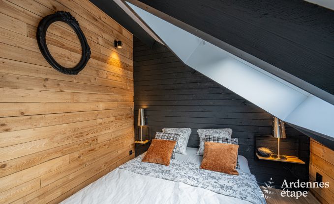 Charming holiday home in Herbeumont for 6 people with private garden, 3 bedrooms and wood pellet stove