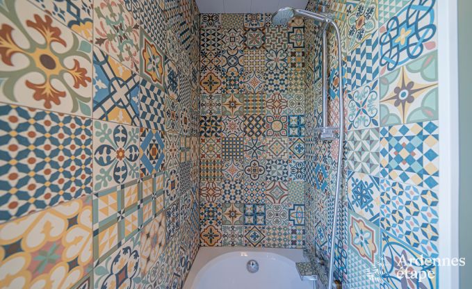 Charming holiday home in Herbeumont for 6 people with private garden, 3 bedrooms and wood pellet stove