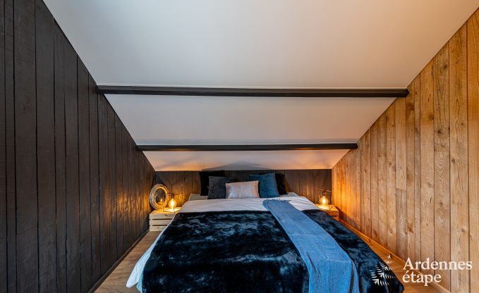 Charming holiday home in Herbeumont for 6 people with private garden, 3 bedrooms and wood pellet stove