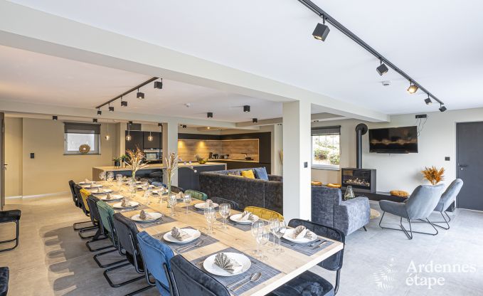 Luxury villa in Herbeumont for 12 persons in the Ardennes
