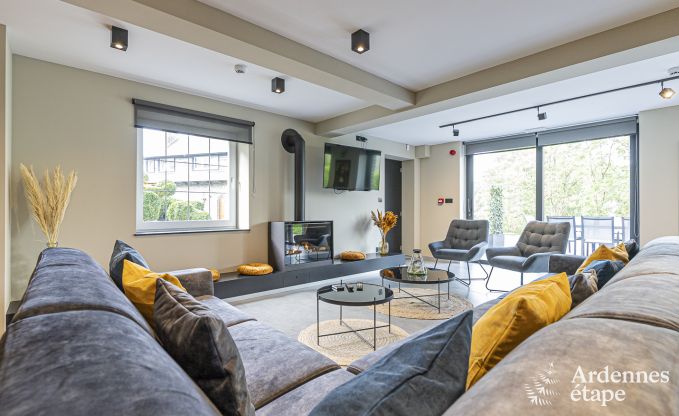 Luxury villa in Herbeumont for 12 persons in the Ardennes