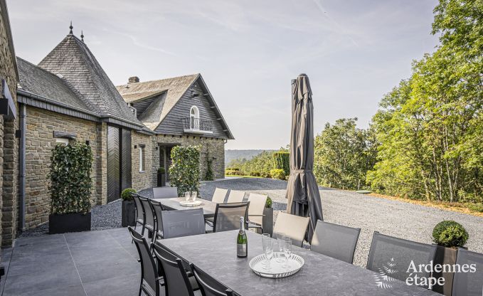 Luxury villa in Herbeumont for 12 persons in the Ardennes