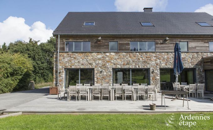 Luxury villa in Hockai for 24 persons in the Ardennes