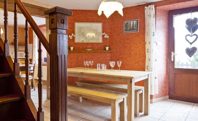 Holiday cottage in Houffalize for 4/6 persons in the Ardennes