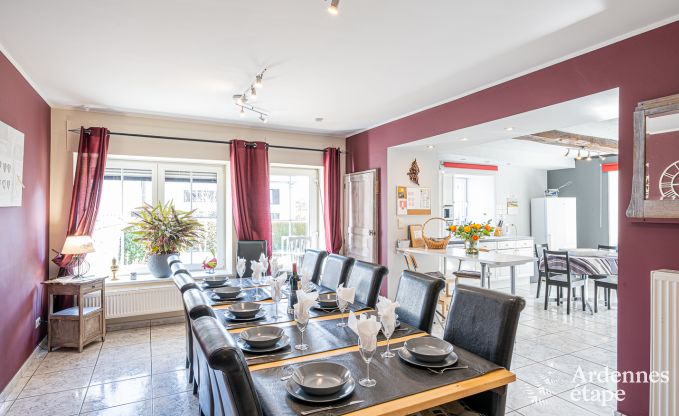 Holiday cottage in Houffalize for 11 persons in the Ardennes