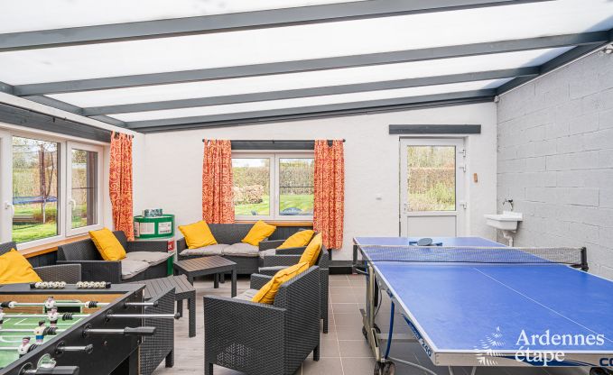 Holiday cottage in Houffalize for 11 persons in the Ardennes