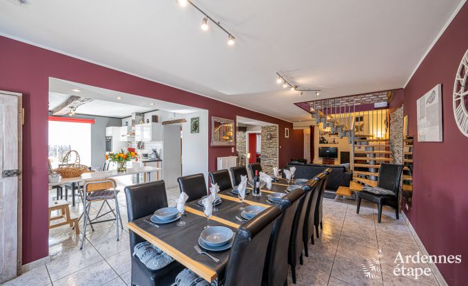 Holiday cottage in Houffalize for 11 persons in the Ardennes