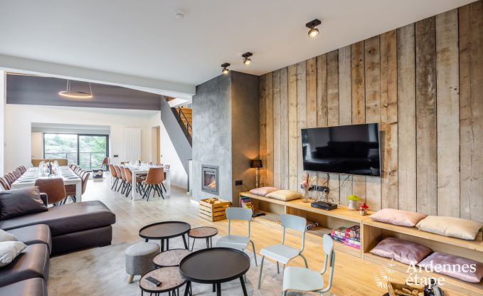 Luxury villa in Houffalize for 28 persons in the Ardennes