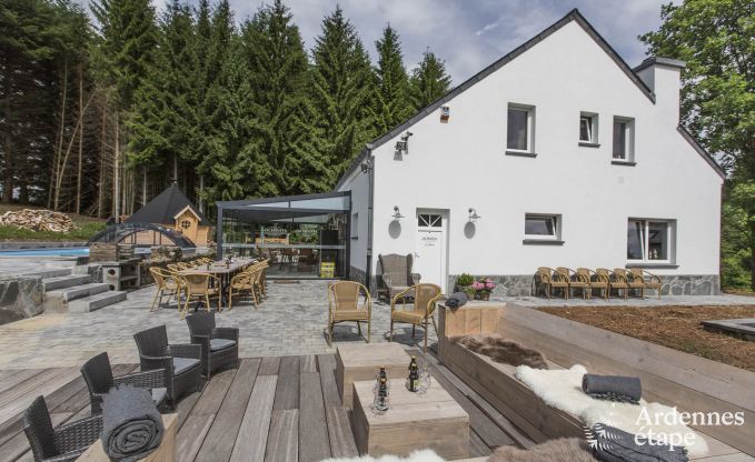Luxury villa in Houffalize for 14 persons in the Ardennes