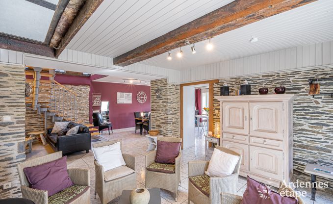 Holiday cottage in Houffalize for 11 persons in the Ardennes