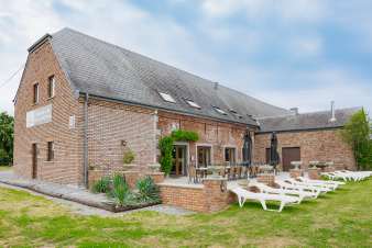 Holiday home for 30 people in Houyet in the Ardennes