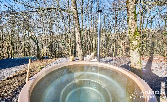 Cosy holiday home in Houyet: absolute calm for 4 people with a view of the Ardenne