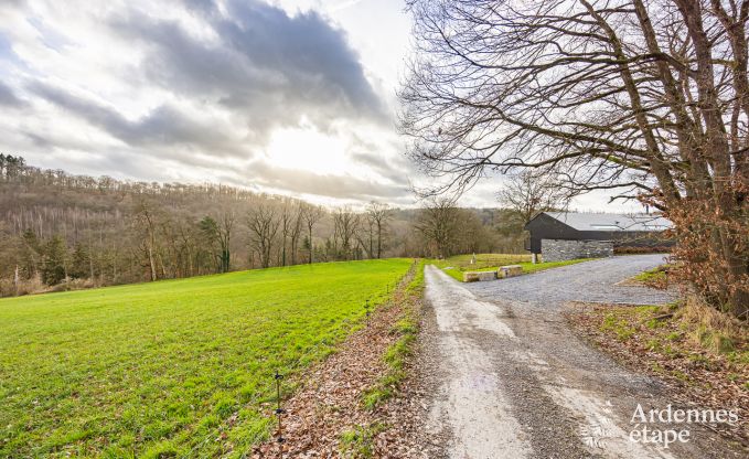 Remote holiday home with swimming pool in Houyet, Ardennes