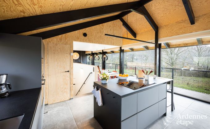 Remote holiday home with swimming pool in Houyet, Ardennes