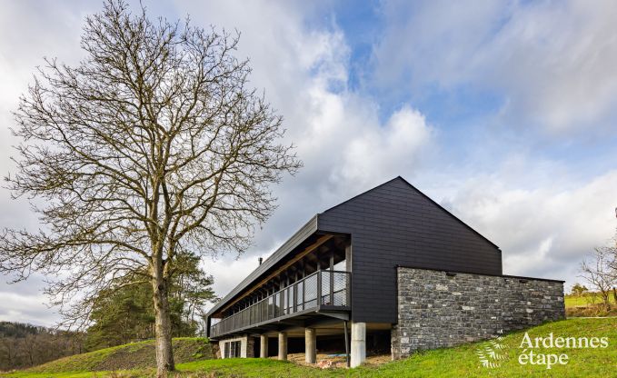 Remote holiday home with swimming pool in Houyet, Ardennes