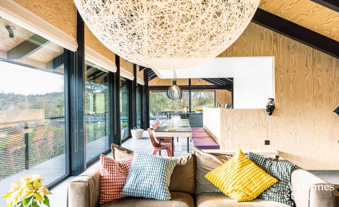 Remote holiday home with swimming pool in Houyet, Ardennes